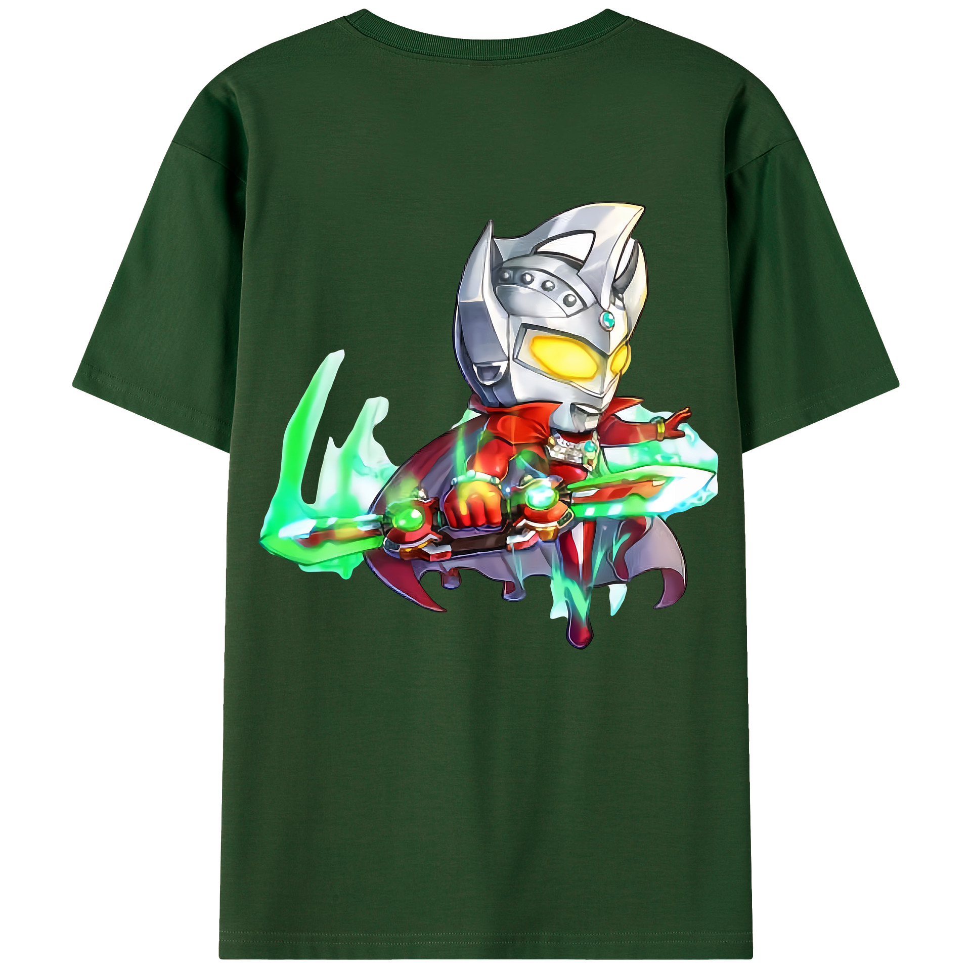 （画像用） ウルトラマン Ultraman 綿100％半袖Tシャツ（背面プリント）